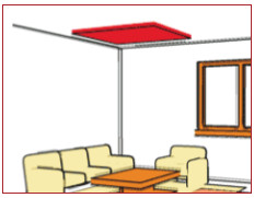 Infrarot Deckenheizung